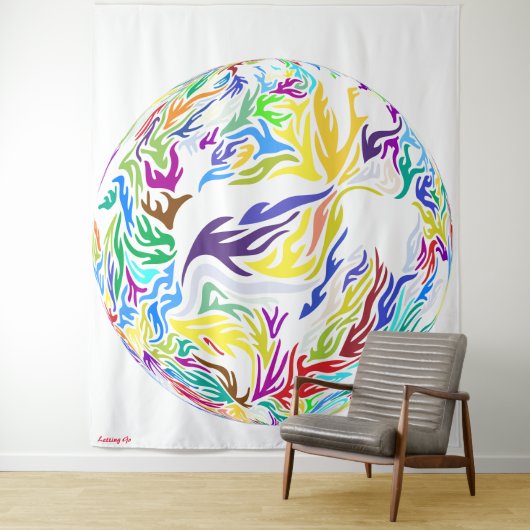 手放すタペストリー タペストリー (インサイチュ)