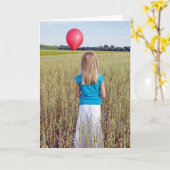 手放す カード (黄色い花)