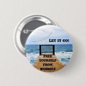 手放す_ 缶バッジ (正面&裏面)