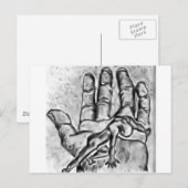 手救済。 ポストカード (正面/裏面)