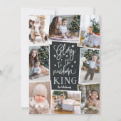 手文字の栄光 |写真数々のコラージュ シーズンカード (正面)