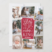 手文字の栄光 |写真数々のコラージュ シーズンカード (正面)