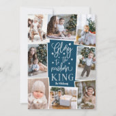 手文字の栄光 |写真数々のコラージュ シーズンカード (正面)