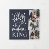 手文字の栄光 |写真数々の 三つ折りクリスマスカード (カバー)