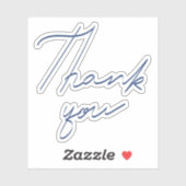 手書きありがとう シール (シート)