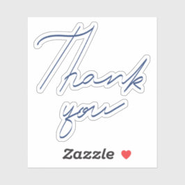 手書きありがとう シール