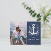 手書きいかり写真の保存日付 案内ポストカード (スタンド正面)