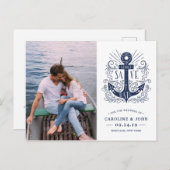 手書きいかり写真の保存日付 案内ポストカード (正面/裏面)