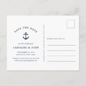 手書きいかり写真の保存日付 案内ポストカード (裏面)