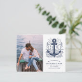 手書きいかり写真の保存日付 案内ポストカード (スタンド正面)