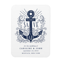 手書きいかり日付の保存 マグネット