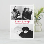 手書きおめでと休日の写真数々のカード シーズンカード (スタンド正面)