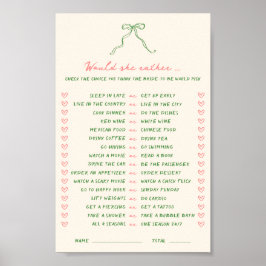 手書きでダウンロード可能な彼女はむしろゲーム ポスター