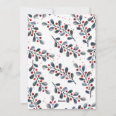 手書きで楽しい休暇の写真 シーズンカード (裏面)