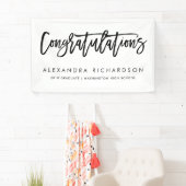 手書きのお祝い|の卒業生 横断幕 (インサイチュ)