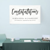 手書きのお祝い|の卒業生 横断幕 (トレードショー)