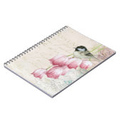 手書きのみすぼらしいヴィンテージ ノートブック (左側)