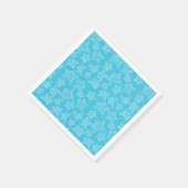 手書きのクリスマススター スタンダードカクテルナプキン (角)