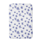 手書きのクリスマススター バスマット (正面縦)