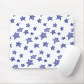 手書きのクリスマススター マウスパッド (マウス)