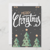 手書きのクリスマス シーズンカード (正面)