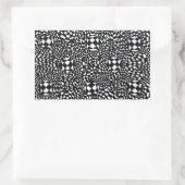 手書きのステッカー 長方形シール (バッグ)