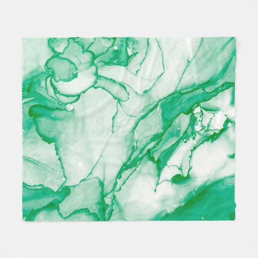 手書きのネオ白熱［赤熱］光を放つン文字が自分の魔法を作る  フリースブランケット (正面(横))