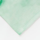 手書きのネオ白熱［赤熱］光を放つン文字が自分の魔法を作る  フリースブランケット (角)