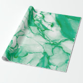 手書きのネオ白熱［赤熱］光を放つン文字が自分の魔法を作る  ラッピングペーパー (アンロールド)