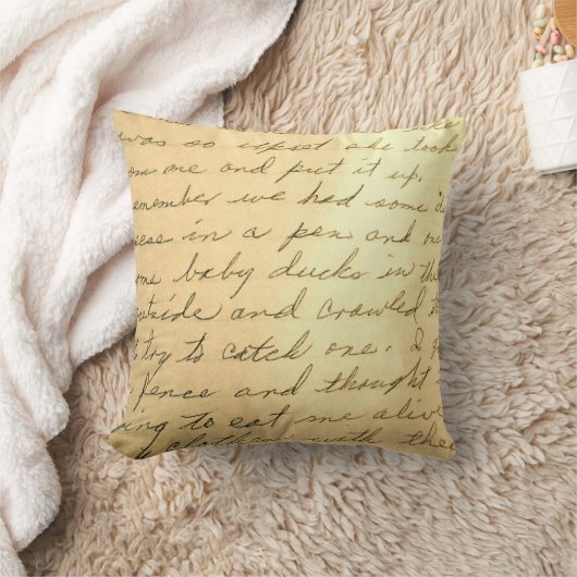 手書きのノートの枕 クッション (ブランケット)