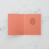 手書きのハロウィンウィッシュ シーズンカード (内部)