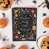 手書きのハロウィン・ウィッシュ シーズンカード