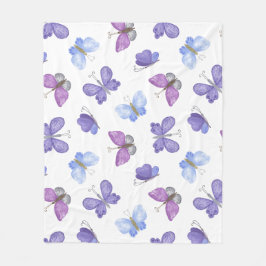 「手書きのハートデザイン | ロマンチお洒落ックな フリースブランケット