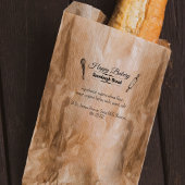 手書きのパン屋さんの食材 エレガント ラバースタンプ