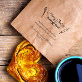 手書きのパン屋さんの食材 エレガント ラバースタンプ