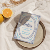 手書きのファンキーで不思議なブライズメイド提案 招待状