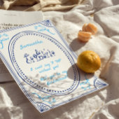 手書きのファンキーで遊び心のある花嫁の提案 招待状