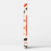 手書きのブラシパターン、ジグザグ、線、曲線 Case-Mate iPhoneケース (裏面 / 左)