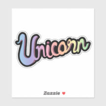 手書きのユニコーン書