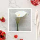 手書きのユリを呼ぶ スタンダードランチョンナプキン (インサイチュ)