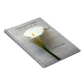 手書きのユリを呼ぶ ノートブック (右側)