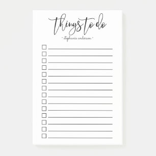 手書きの仕事パーソナライズされた ポストイット