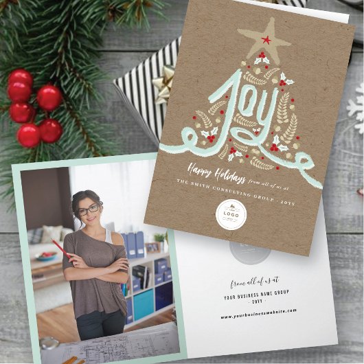 手書きの喜び書素朴道の葉業 シーズンカード