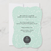 手書きの喜び書素朴道の葉業 シーズンカード (裏面)