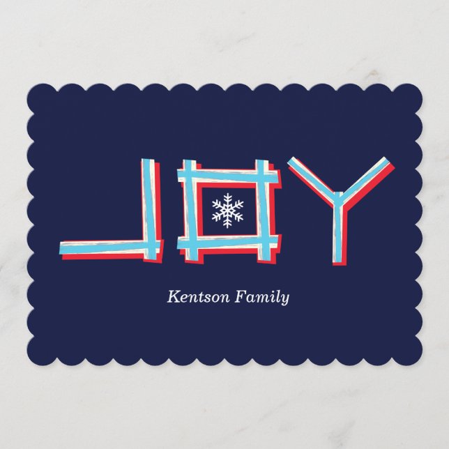 手書きの喜び (正面)