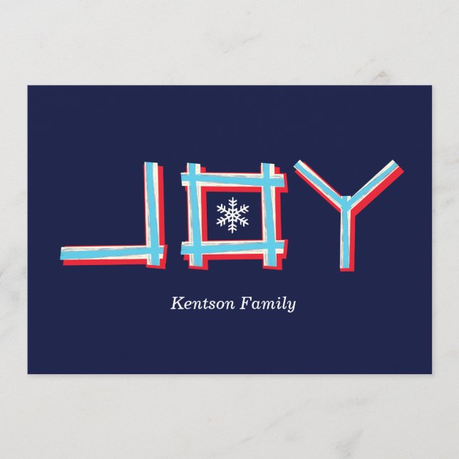 手書きの喜び (正面)