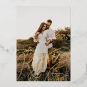 手書きの喜び 箔シーズンカード (正面)