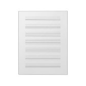 手書きの字の練習用紙パッド ノートパッド (回転)