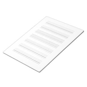 手書きの字の練習用紙パッド ノートパッド