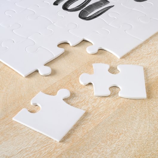 手書きの感動的やる気を起こさせる引用文 ジグソーパズル (側面)